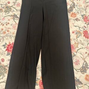 Black Wide-Leg Trousers